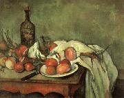Paul Cezanne Nature morte aux oignons oil painting artist